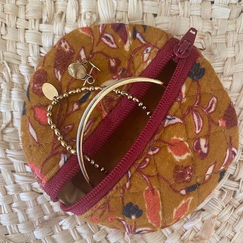 trousse ronde bijoux